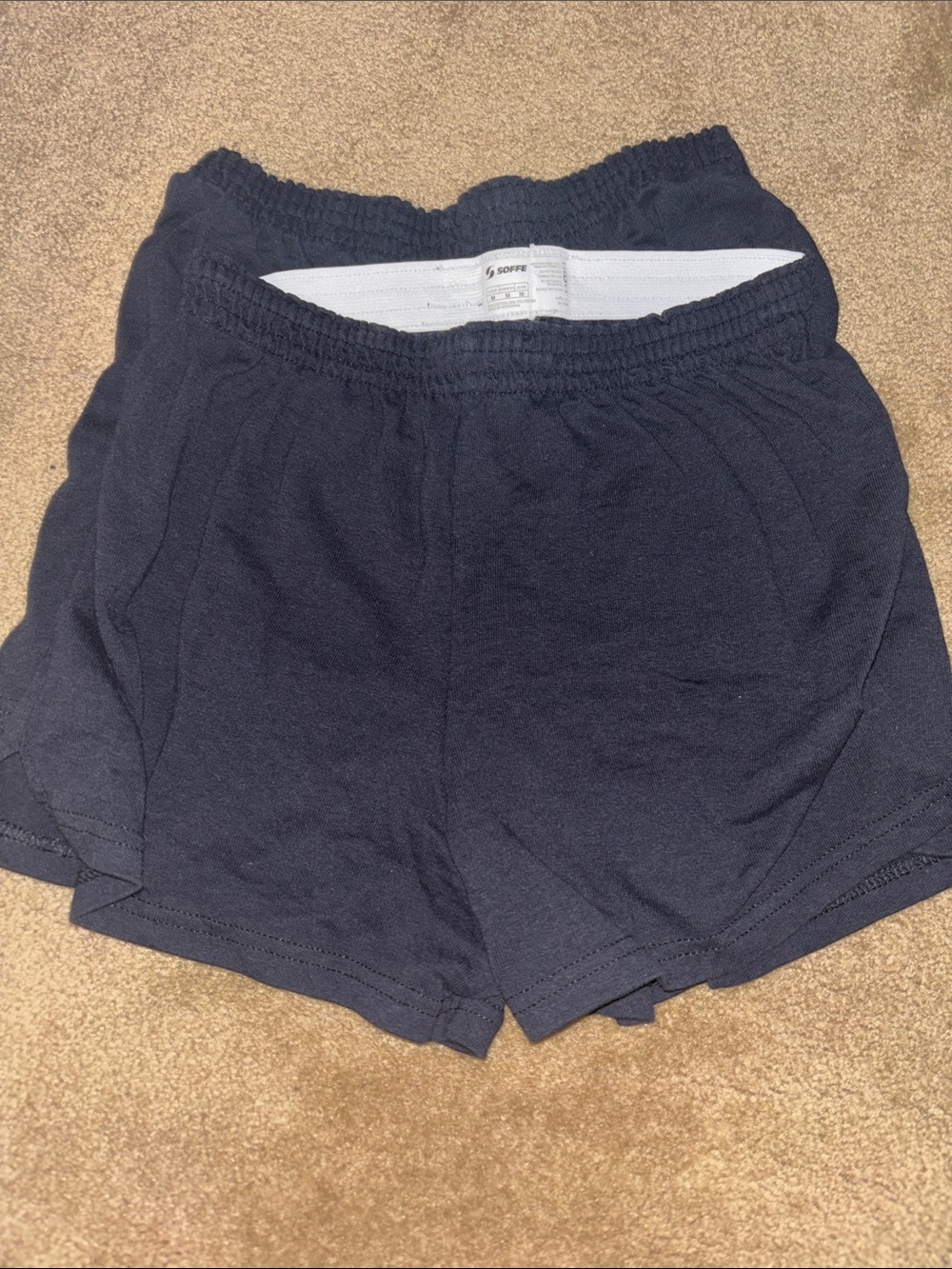 Soffe Black Women’s Athletic Shorts